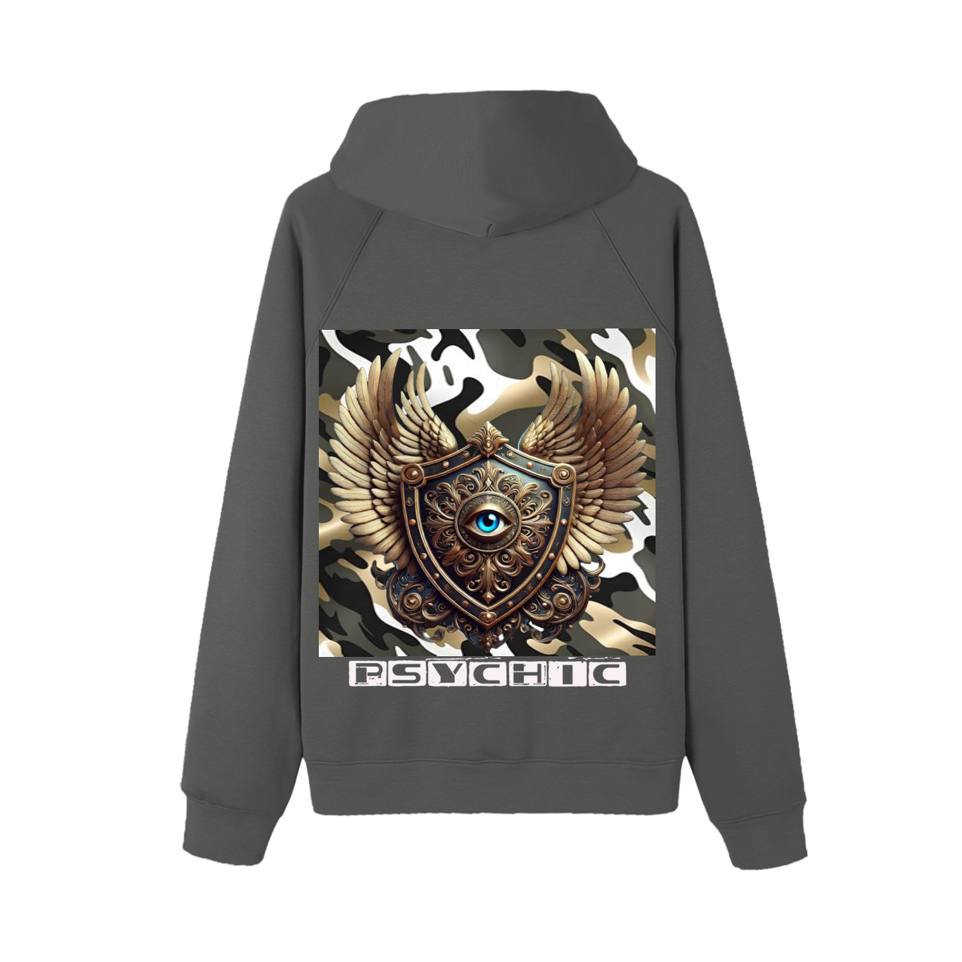 Essential Raglan Sleeve Fleece Hoodie
