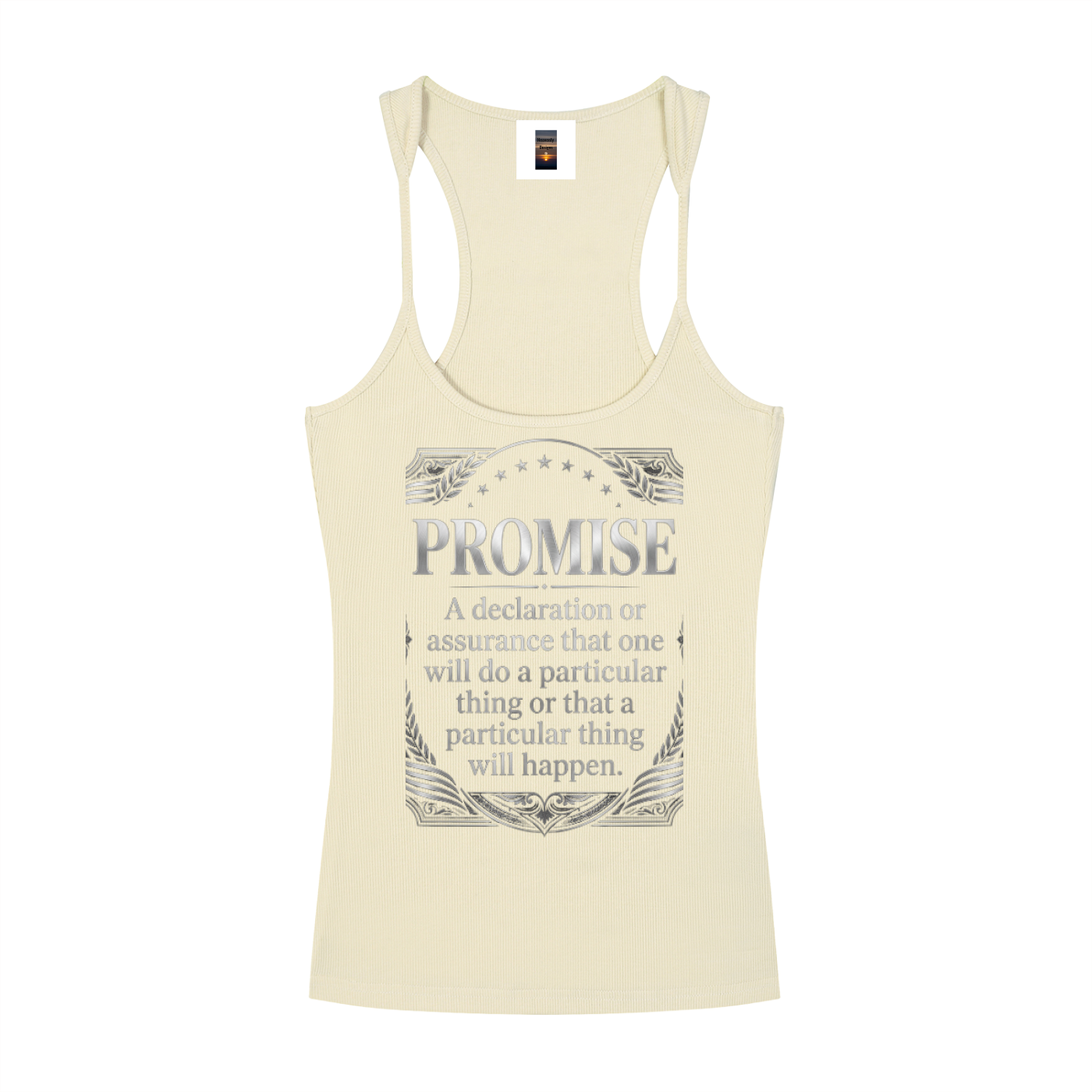 Slim Fit Ribbed Racerback Tank Top