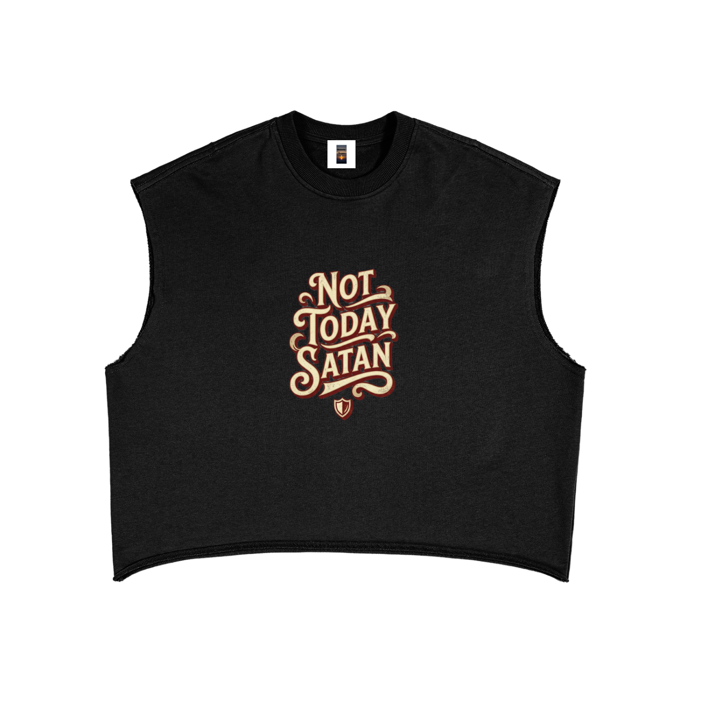 French Terry Boxy Tank Top
