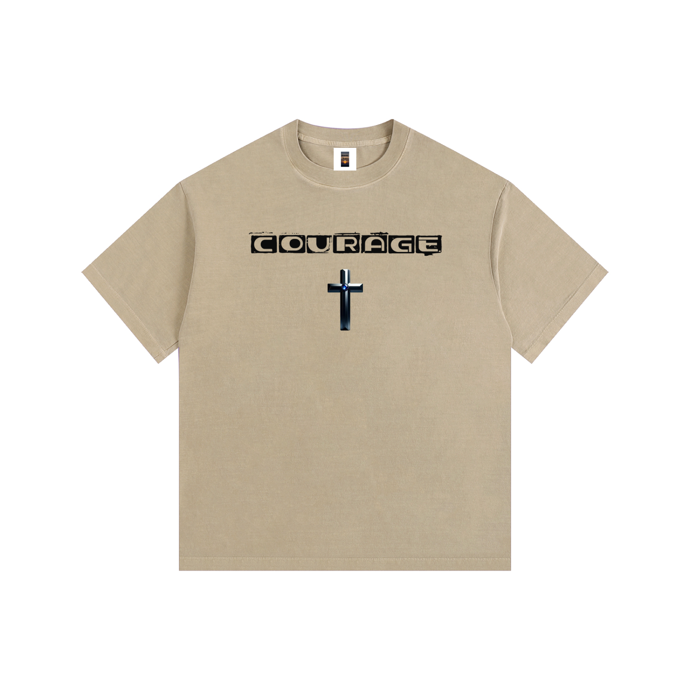 Vintage Washed Oversized Cotton T-Shirt