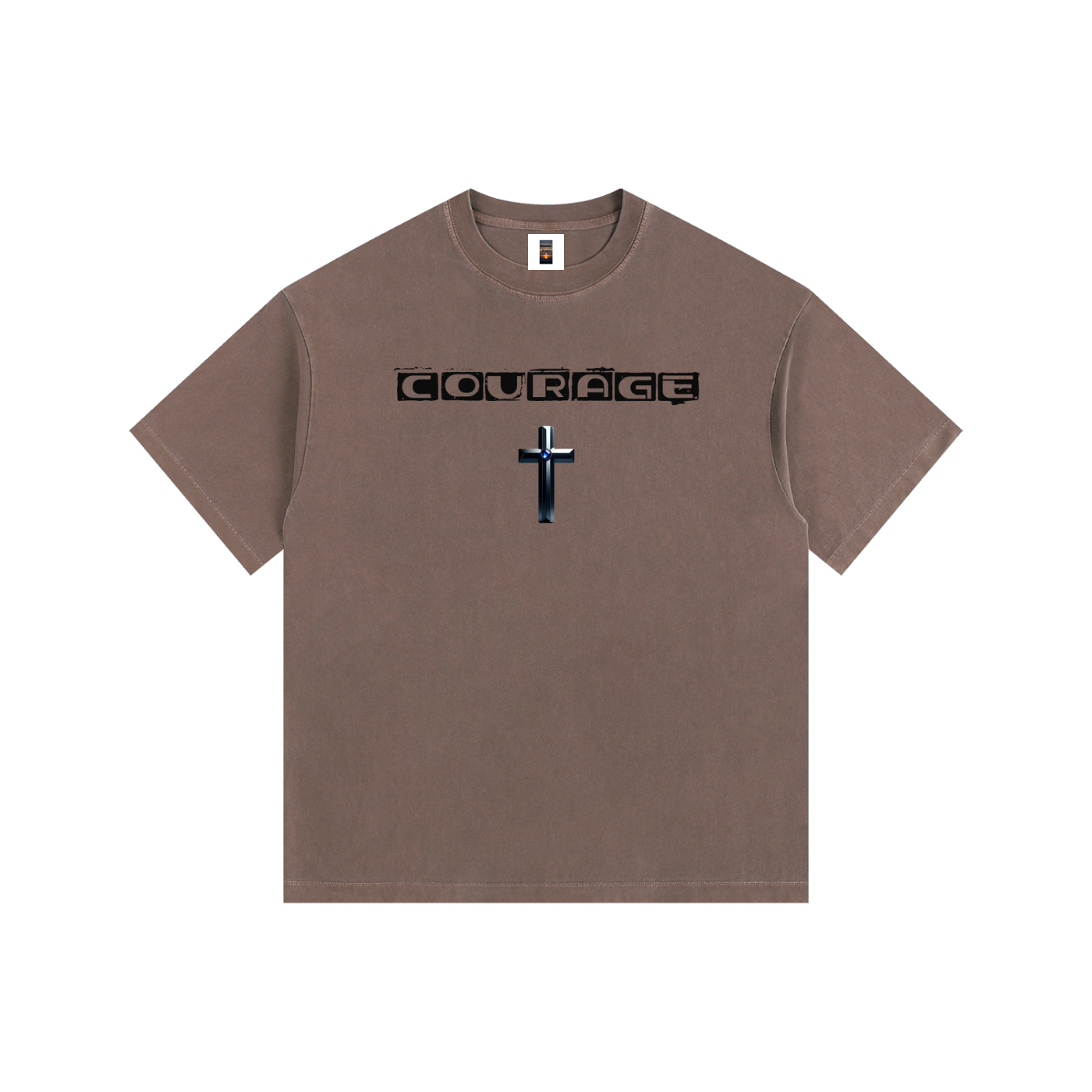 Vintage Washed Oversized Cotton T-Shirt