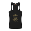 Slim Fit Ribbed Racerback Tank Top