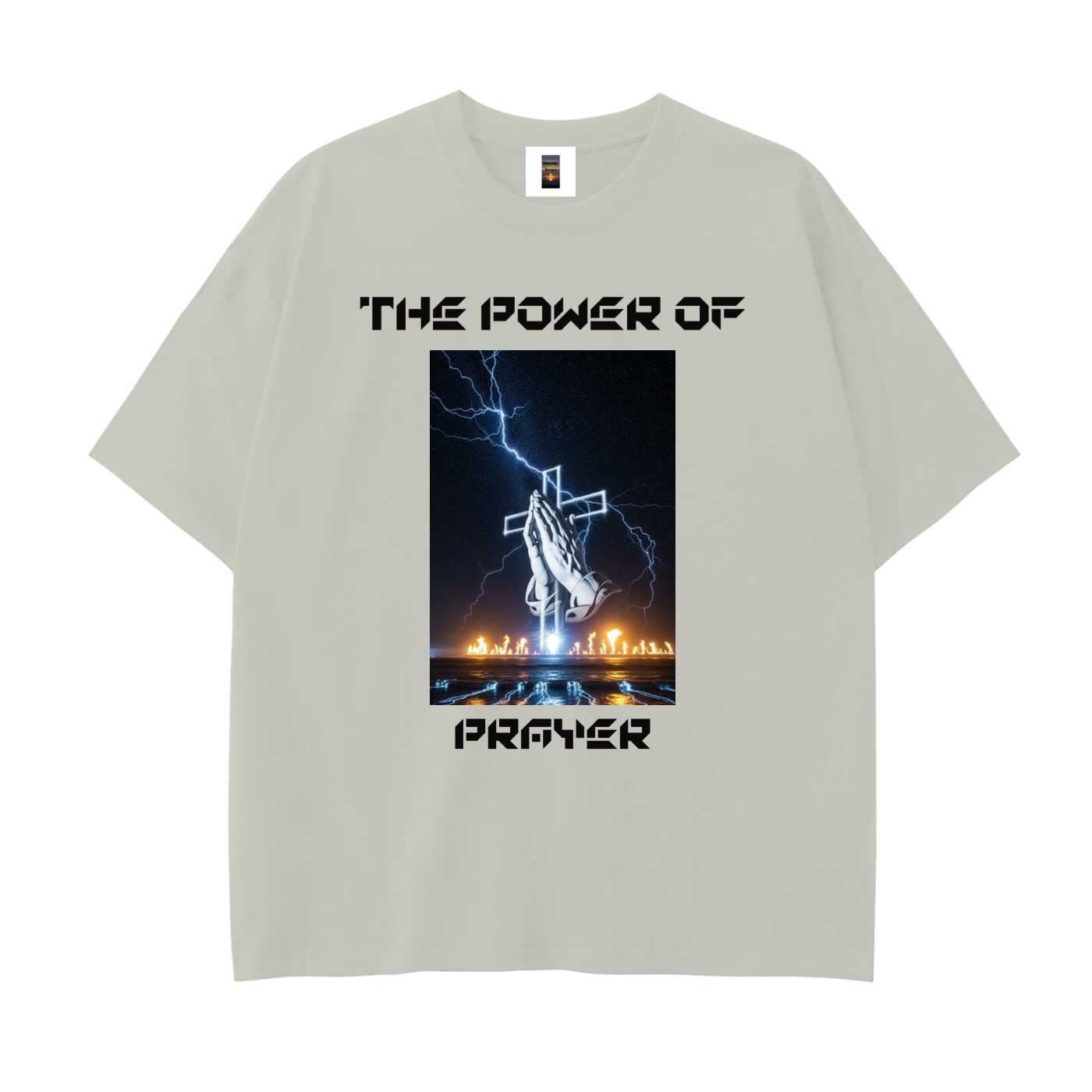 Drop Shoulder Cotton T-Shirt