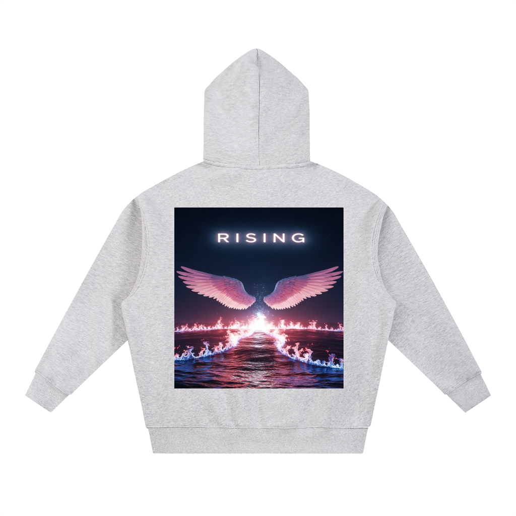 Essential Oversized Boxy Fit Fleece Hoodie