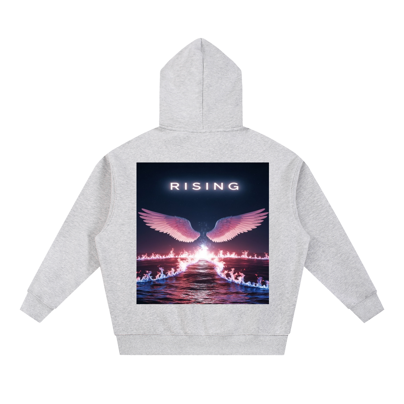Essential Oversized Boxy Fit Fleece Hoodie