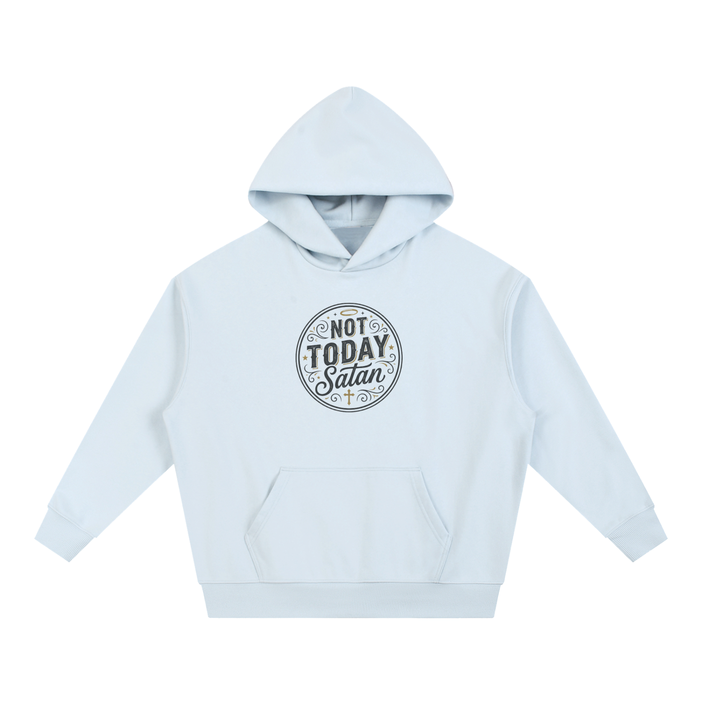 Essential Boxy Heavyweight  Drop-Shoulder  Hoodie