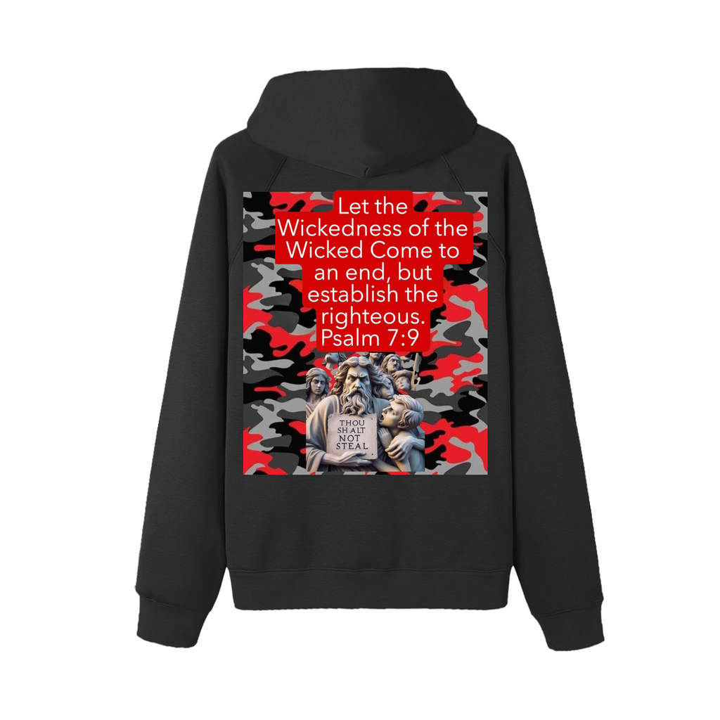 Essential Raglan Sleeve Fleece Hoodie