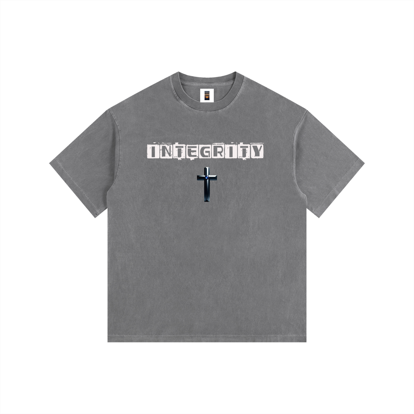 Vintage Washed Oversized Cotton T-Shirt