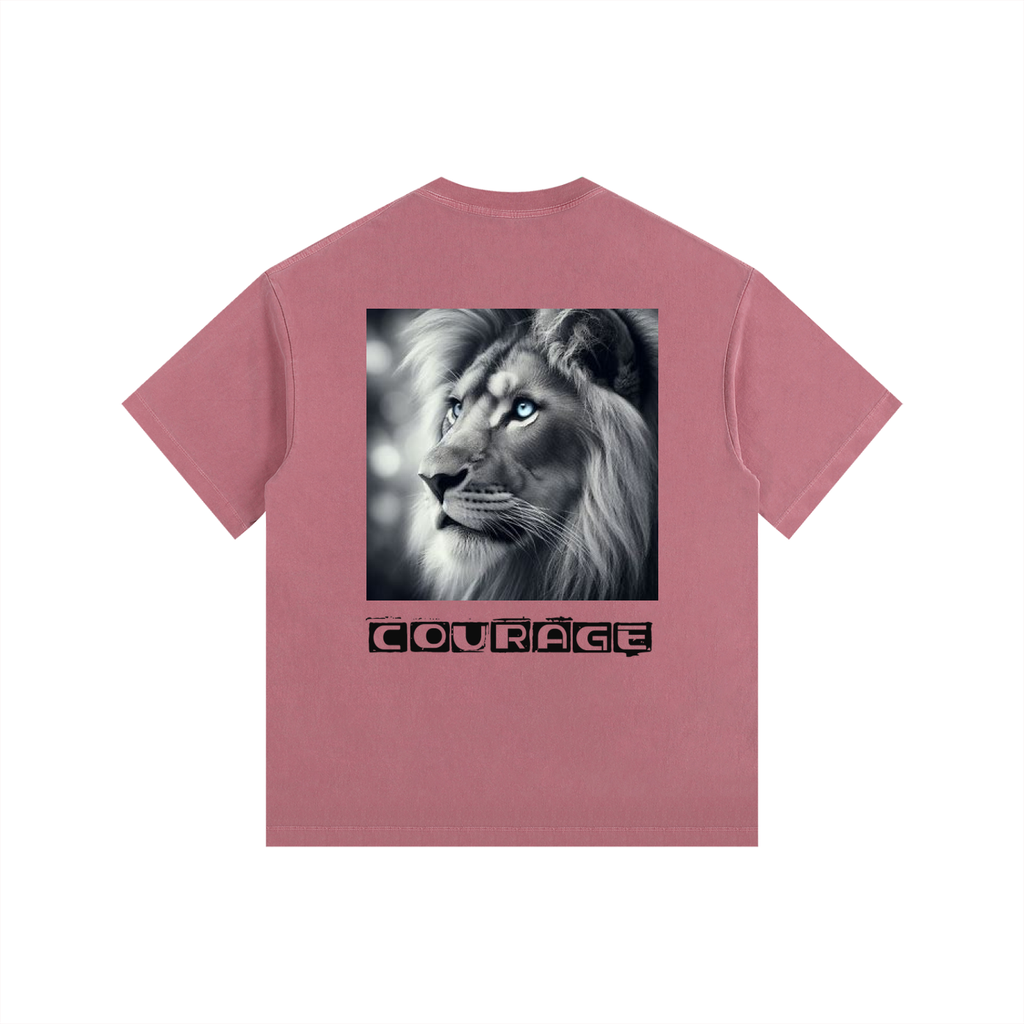 Vintage Washed Oversized Cotton T-Shirt