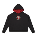 Contrast Drawstring Hoodie