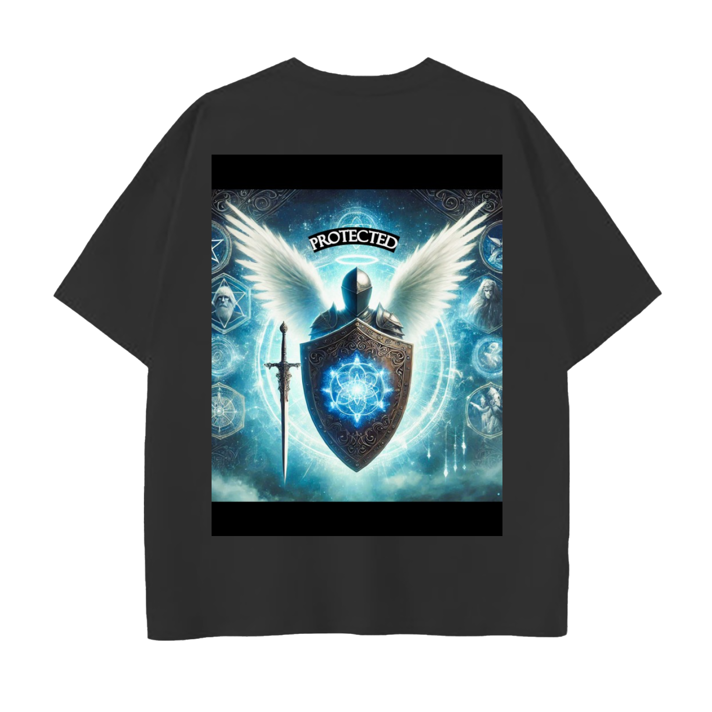 Drop Shoulder Cotton T-Shirt