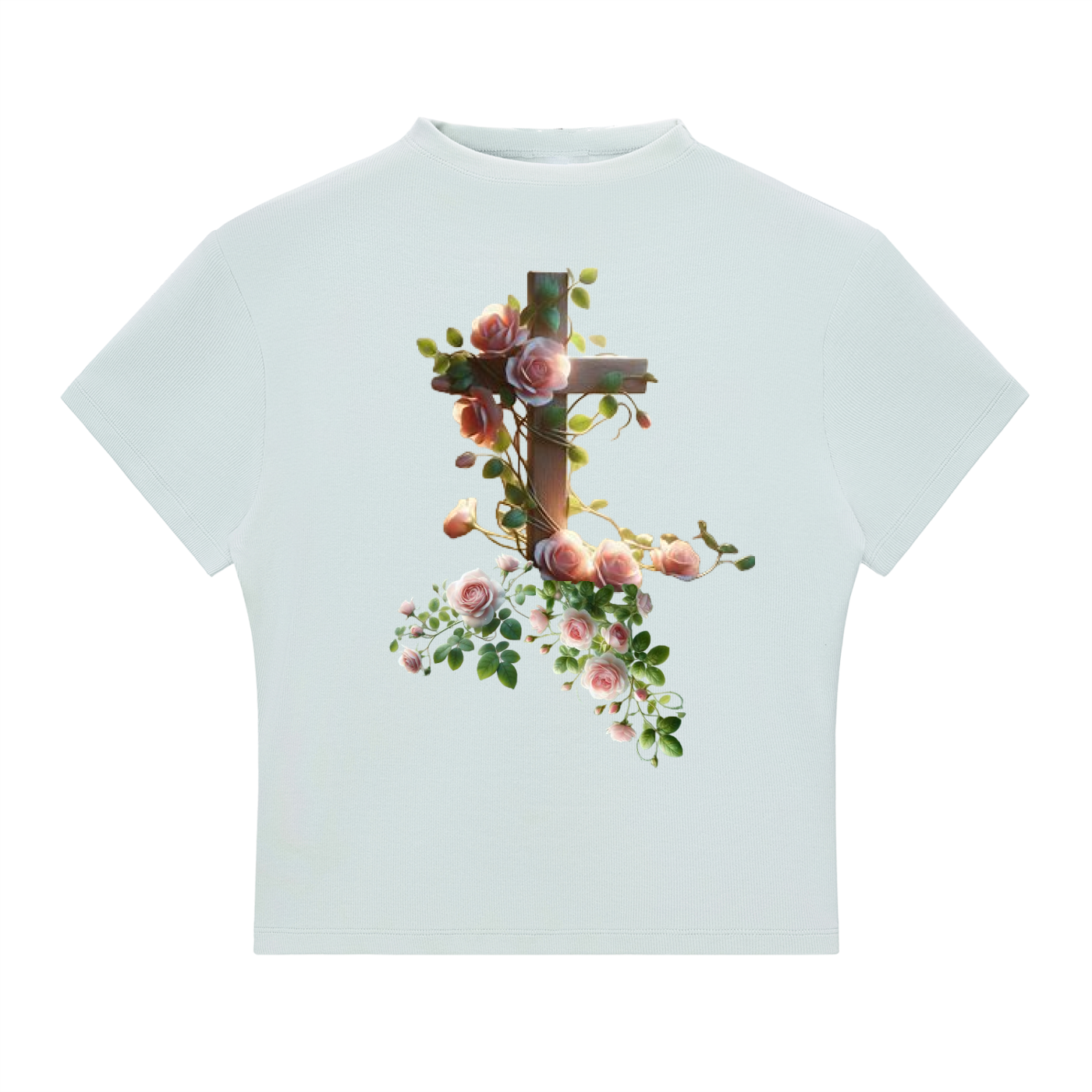 Essential Slim Fit Mock Neck T-Shirt