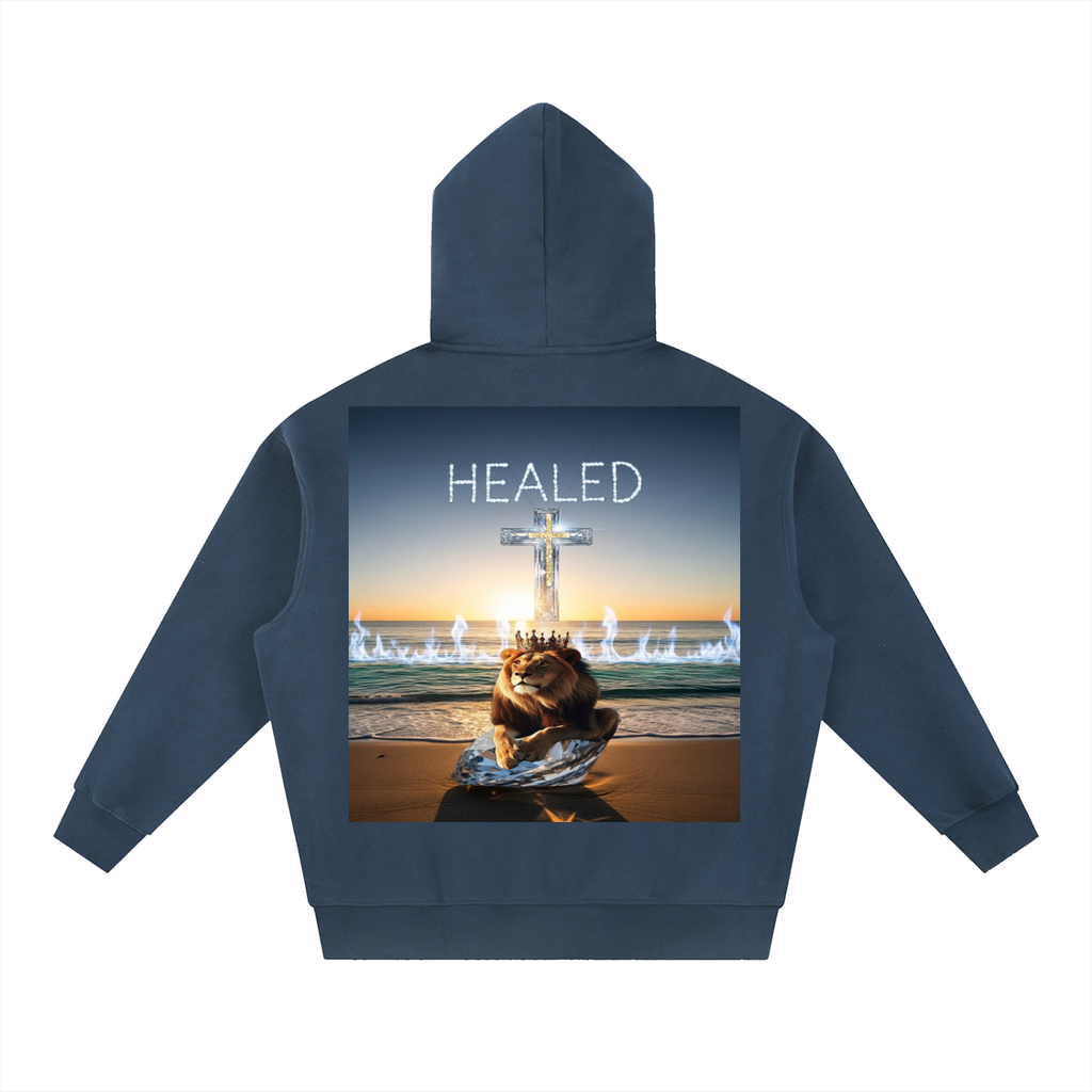 Essential Oversized Boxy Fit Fleece Hoodie