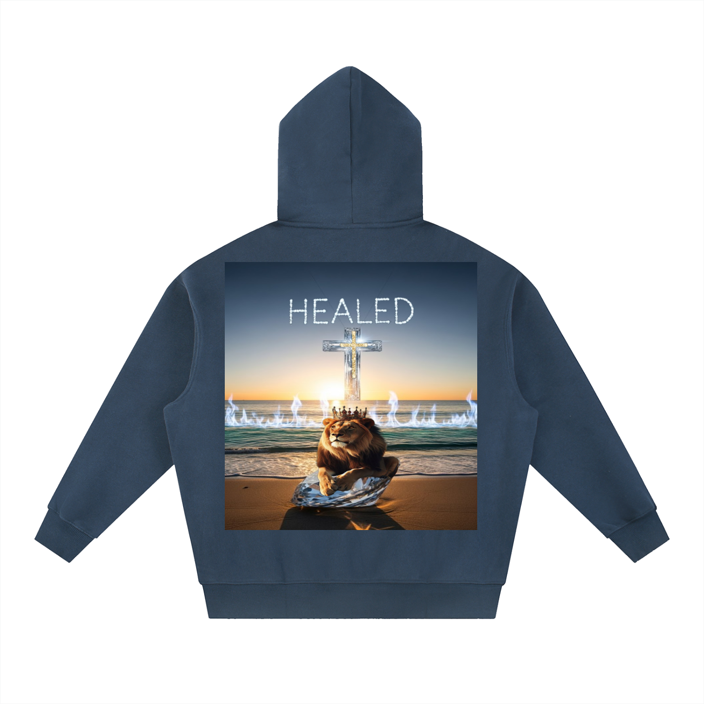 Essential Oversized Boxy Fit Fleece Hoodie