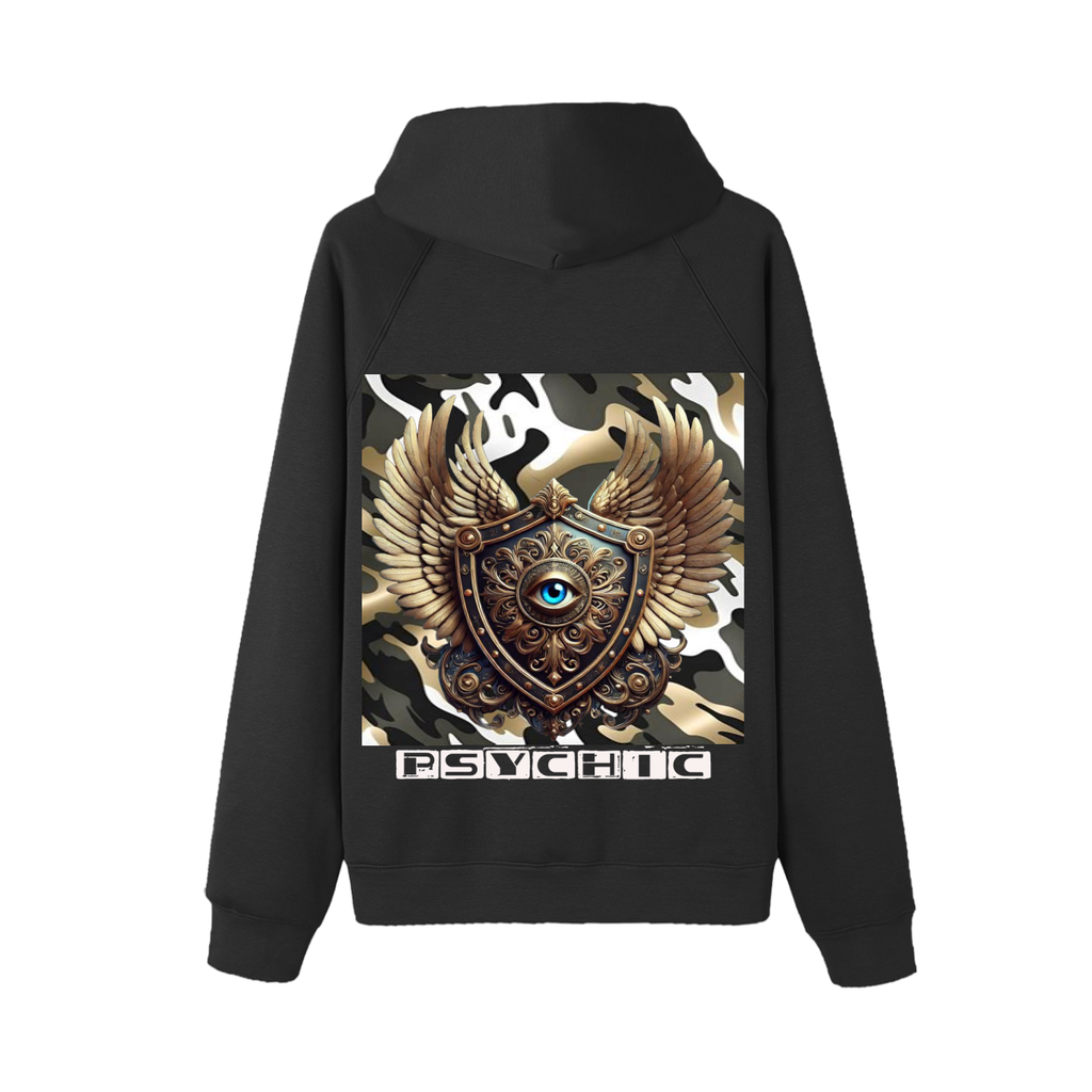 Essential Raglan Sleeve Fleece Hoodie