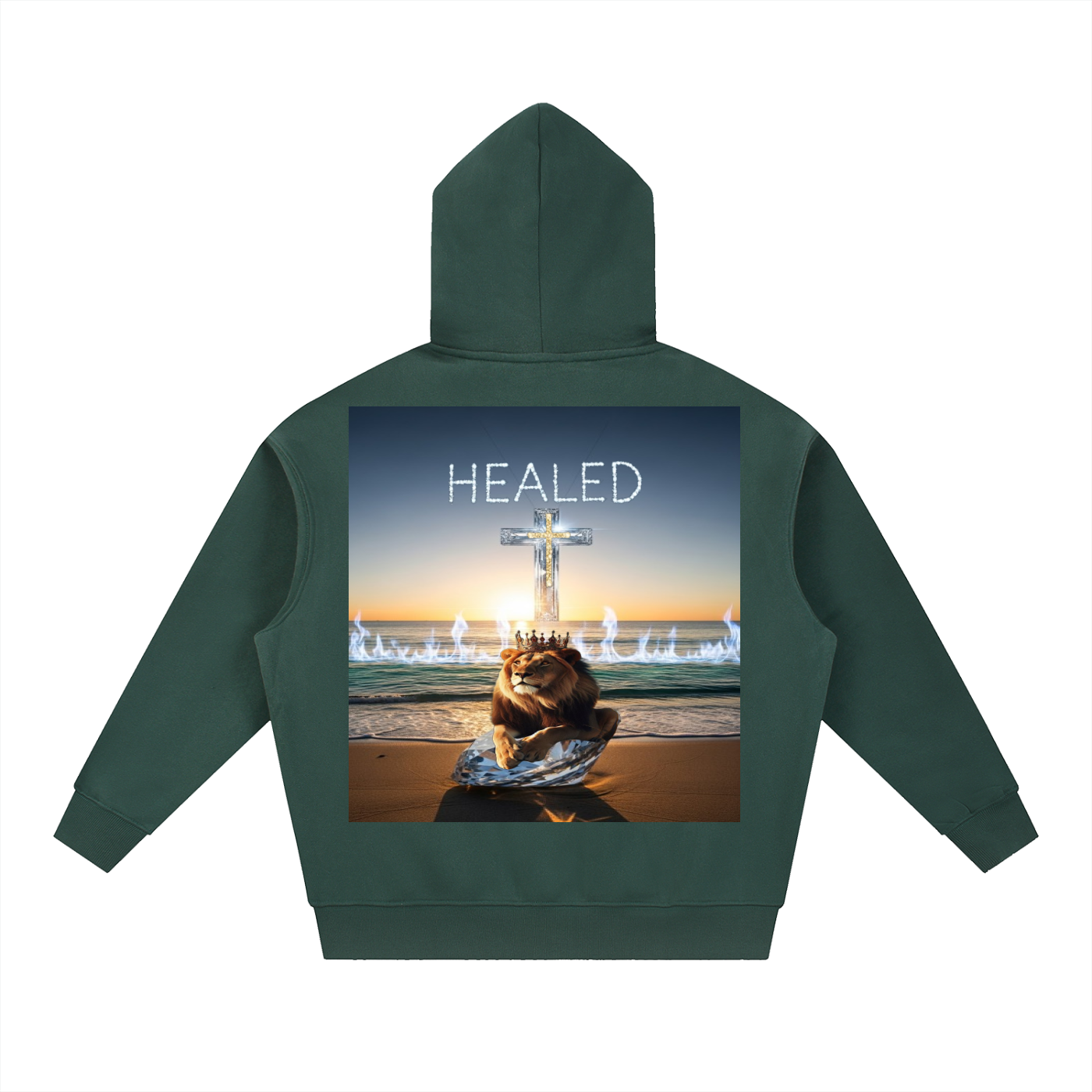 Essential Oversized Boxy Fit Fleece Hoodie