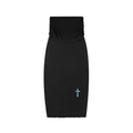 Dyed Washed Straight Hip-Hugging Slim Maxi Skirt