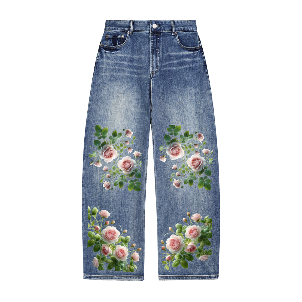 Sun Fade Heavyweight Denim Jeans