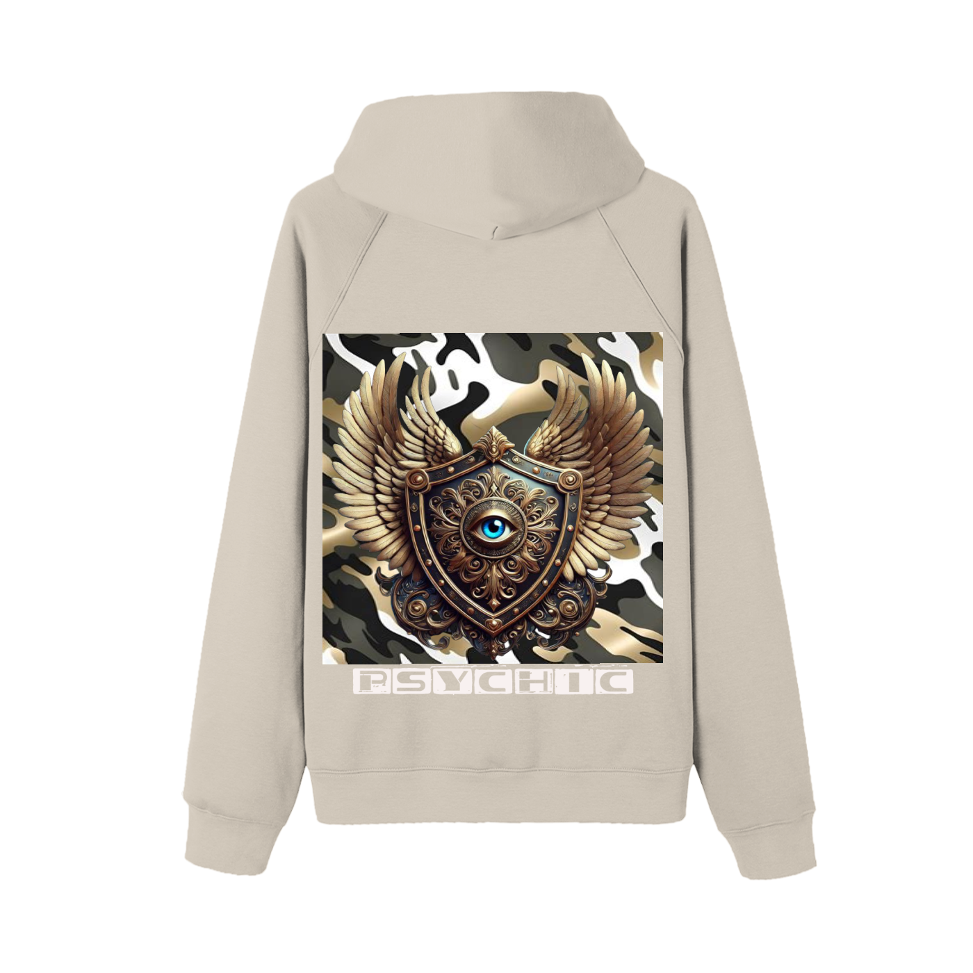 Essential Raglan Sleeve Fleece Hoodie
