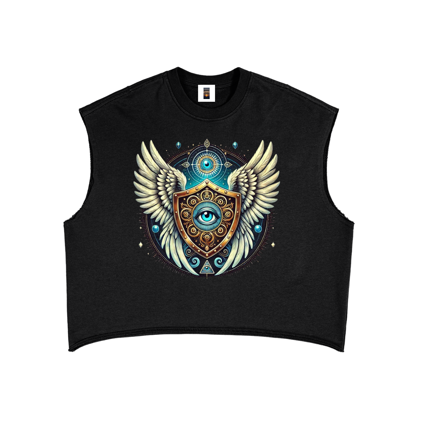 French Terry Boxy Tank Top