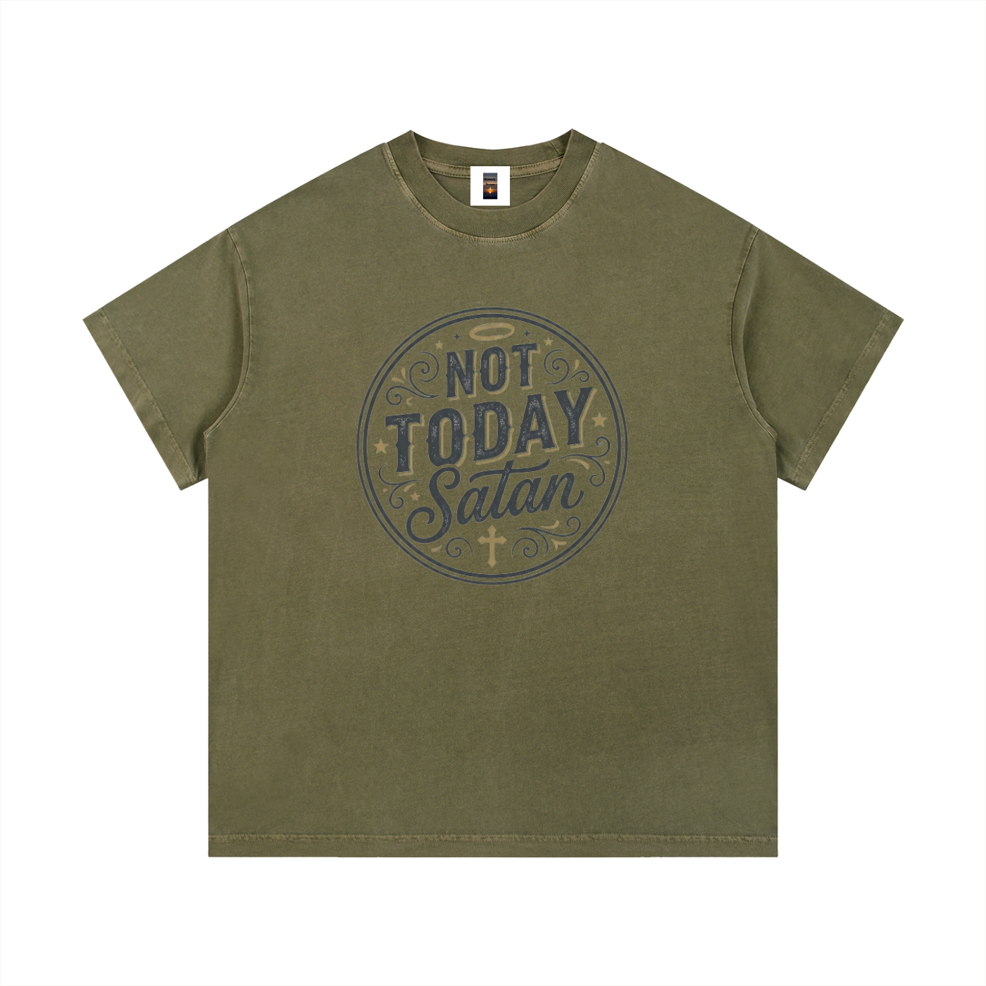 Vintage Wash Cotton T-Shirt