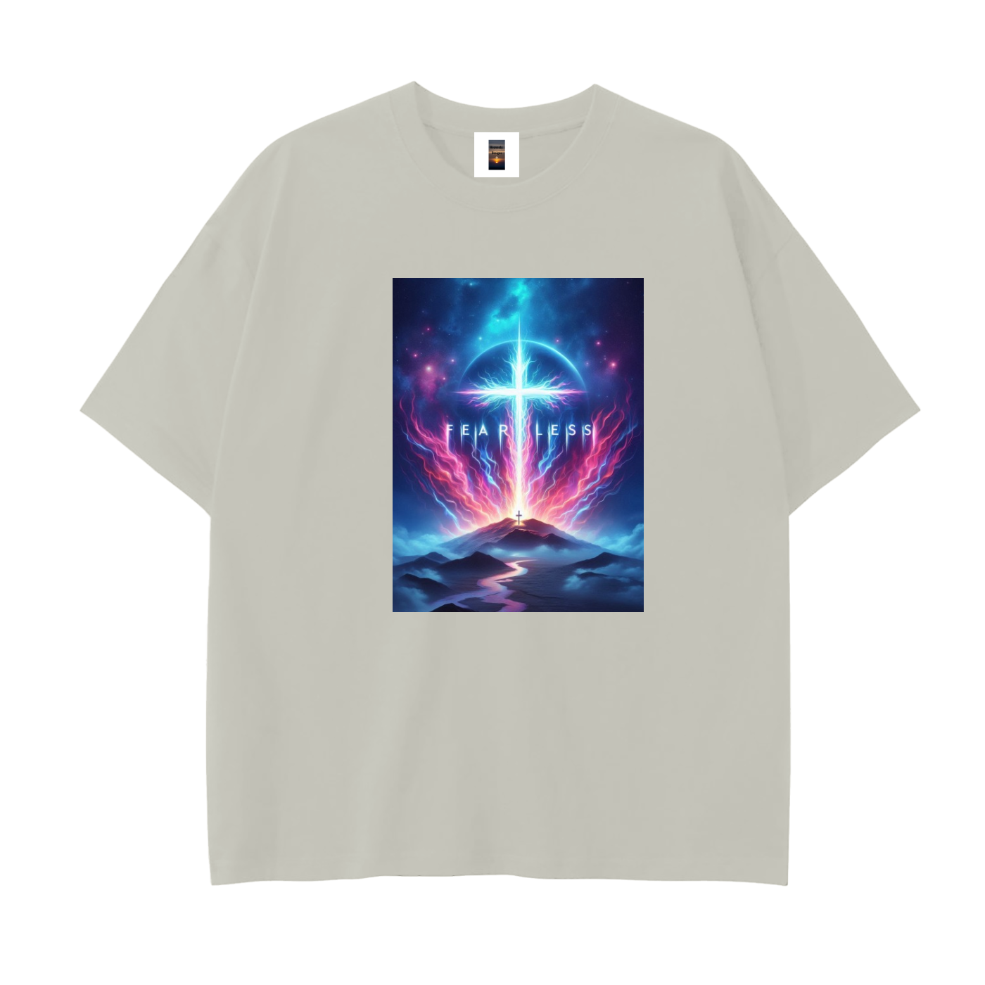 Drop Shoulder Cotton T-Shirt