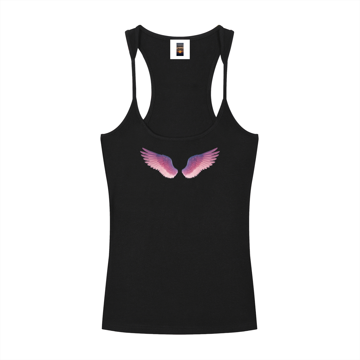 Slim Fit Ribbed Racerback Tank Top