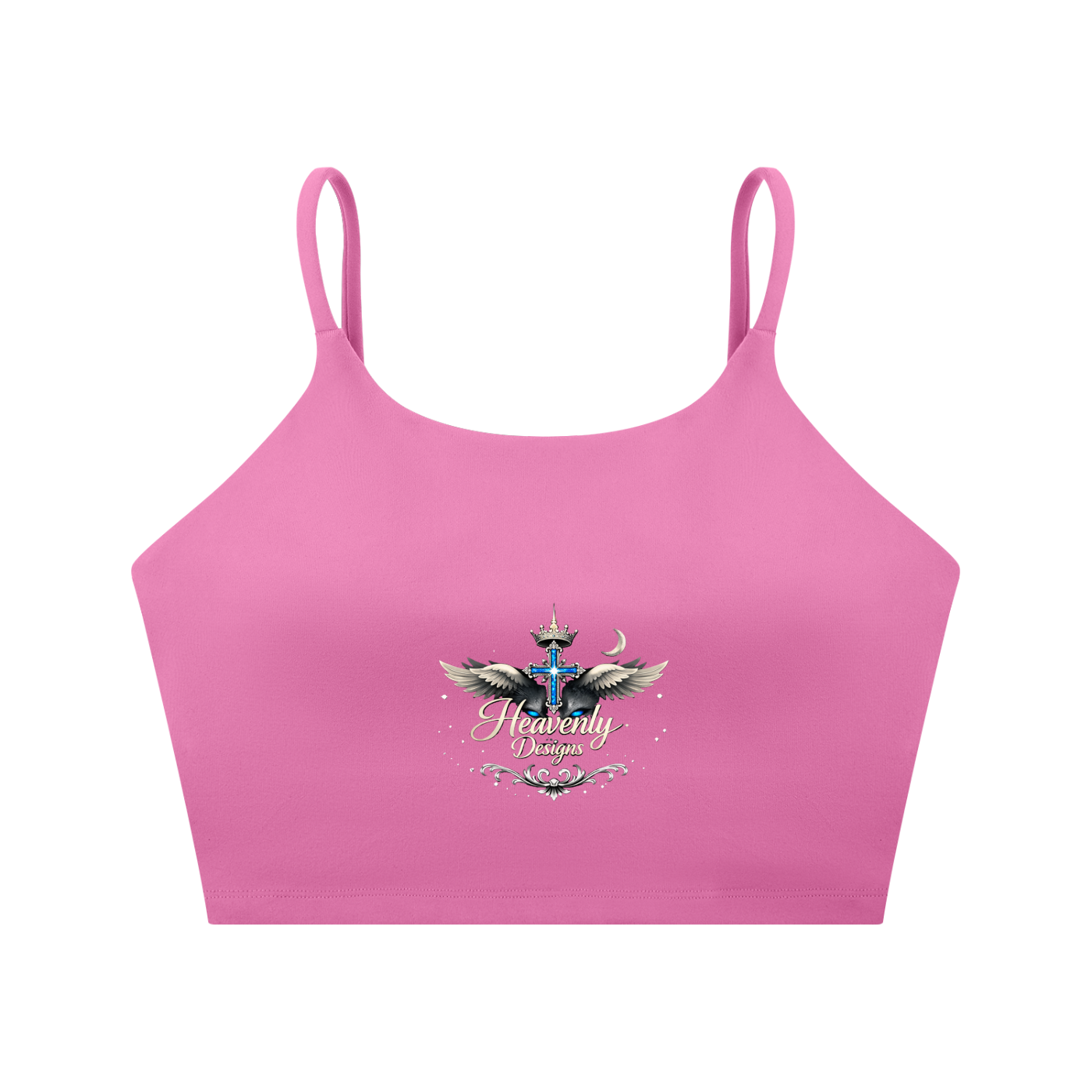 Spaghetti Strap Yoga Sports Bra