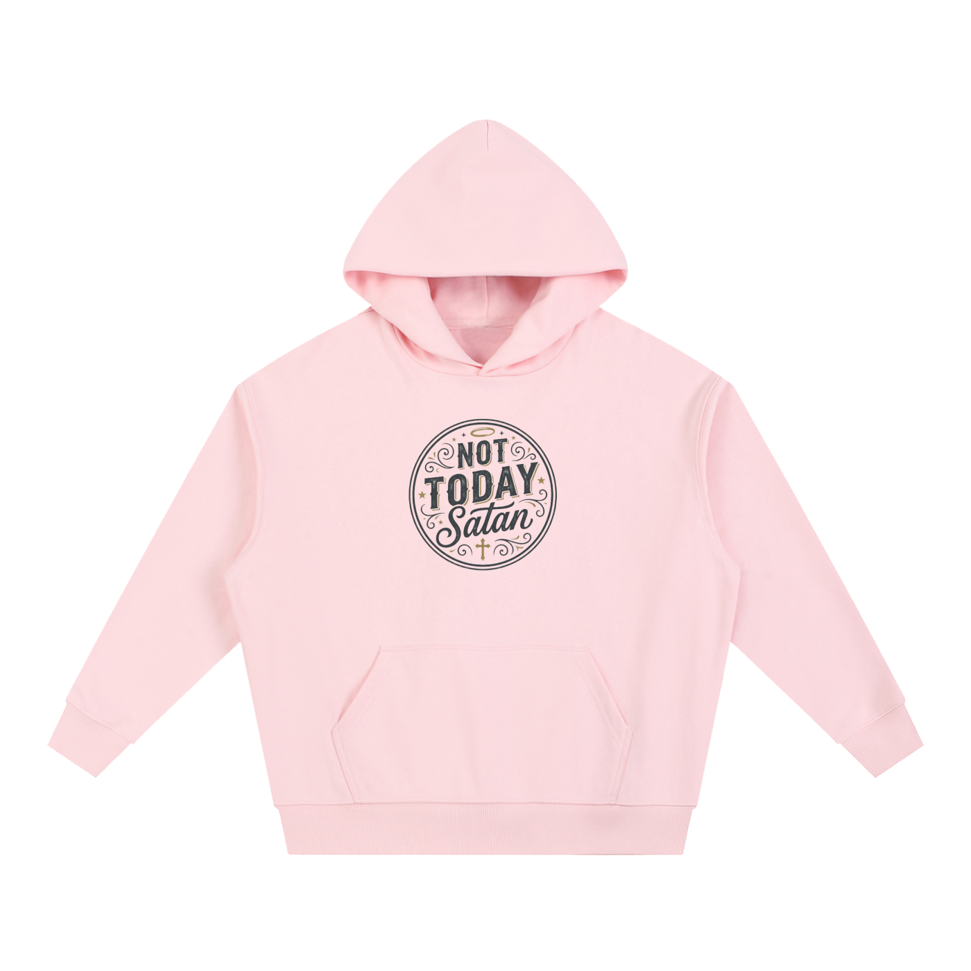Essential Boxy Heavyweight  Drop-Shoulder  Hoodie
