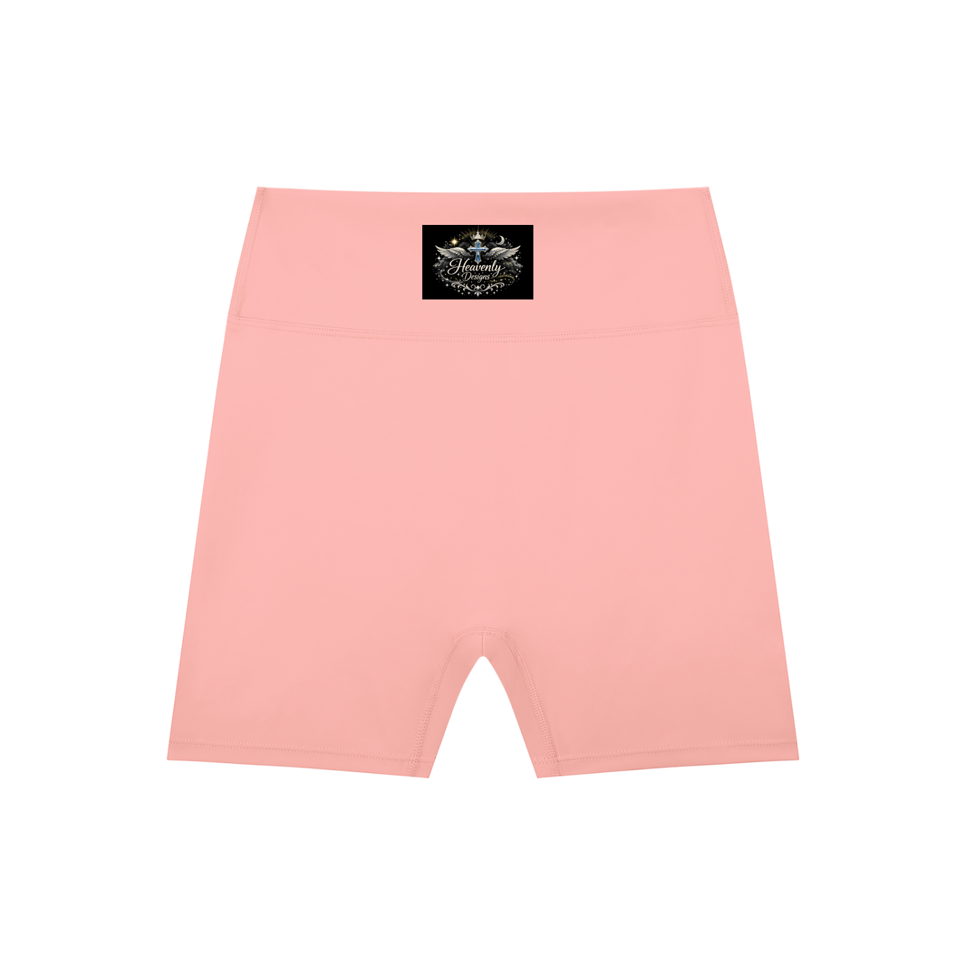 High-Waisted Blend Biker Shorts