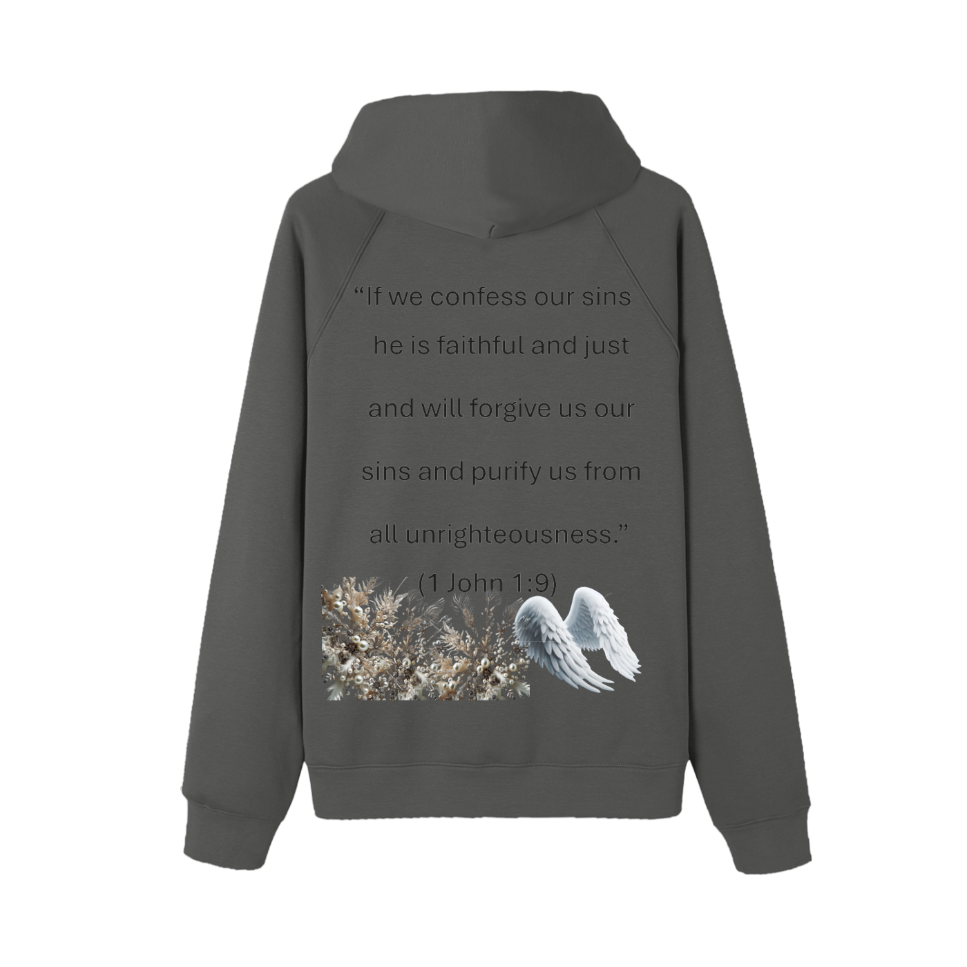 Essential Raglan Sleeve Fleece Hoodie