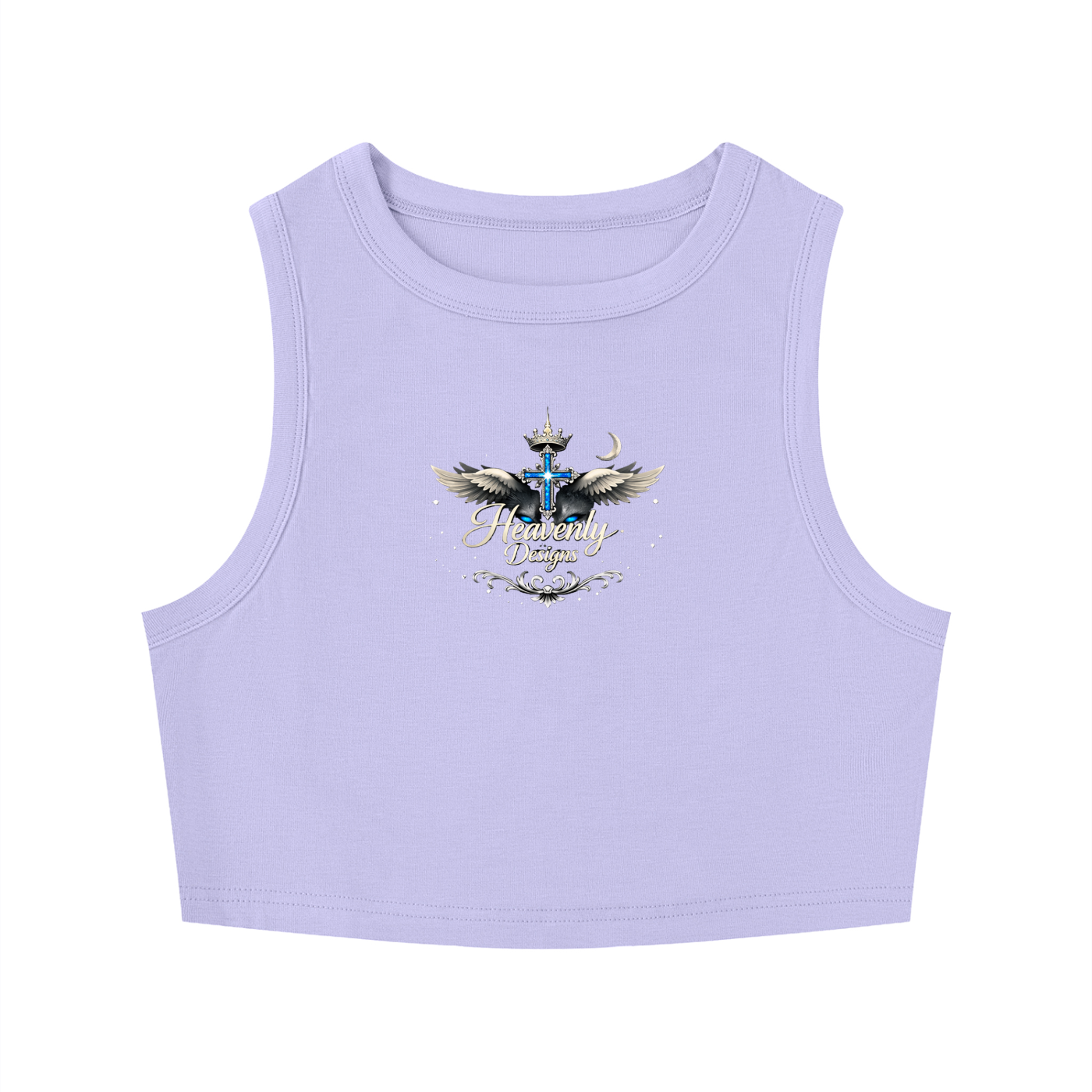Women's Tight Crewneck Crop Tank Top
