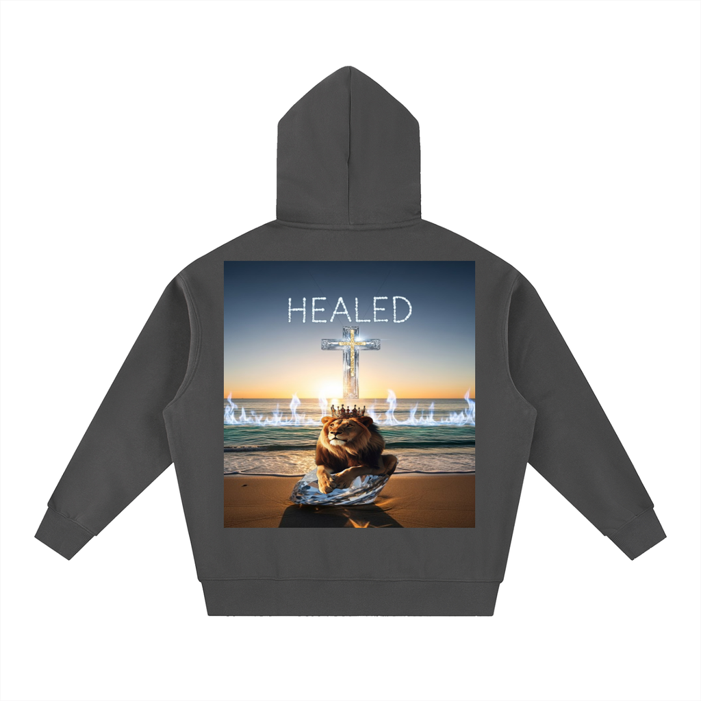 Essential Oversized Boxy Fit Fleece Hoodie