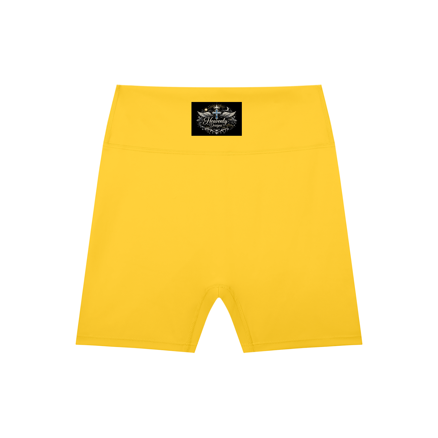 High-Waisted Blend Biker Shorts