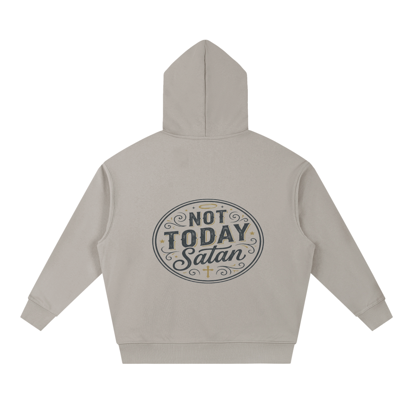 Essential Boxy Heavyweight  Drop-Shoulder  Hoodie