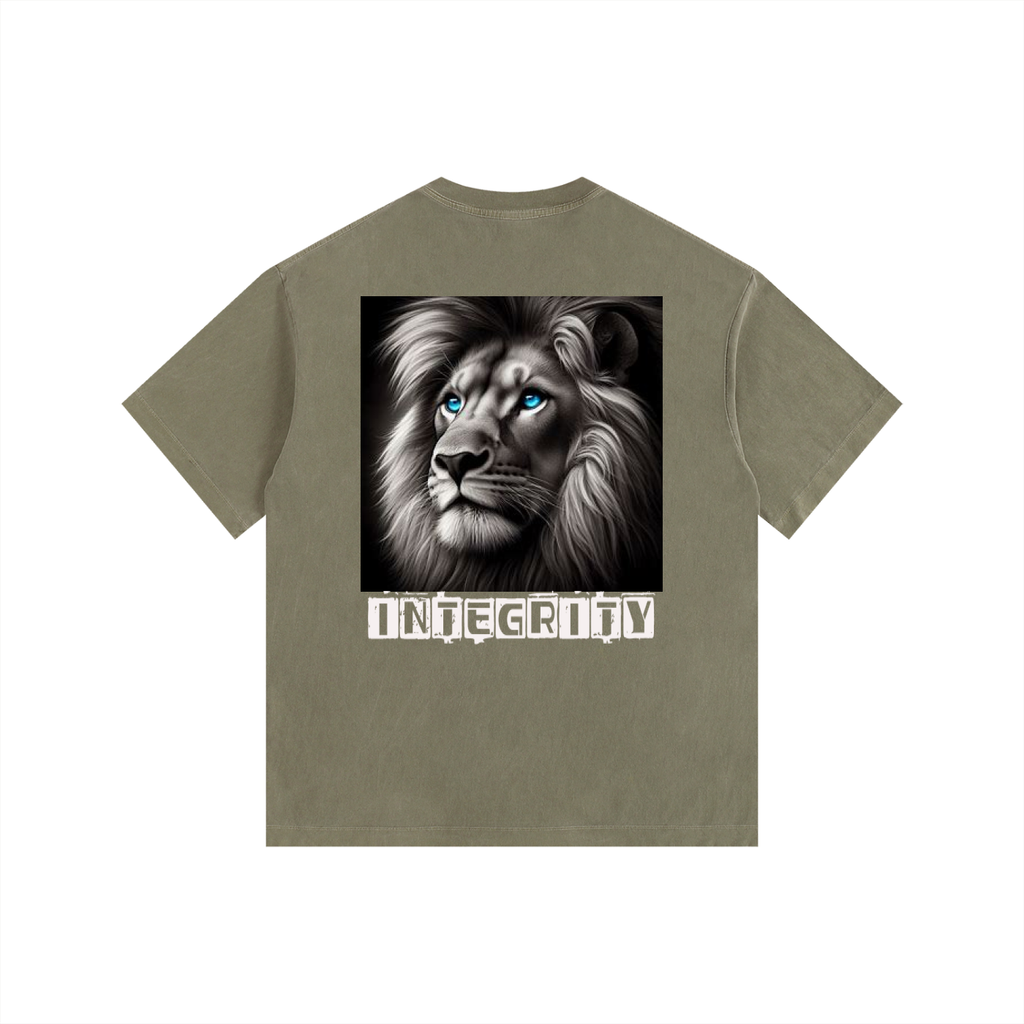 Vintage Washed Oversized Cotton T-Shirt