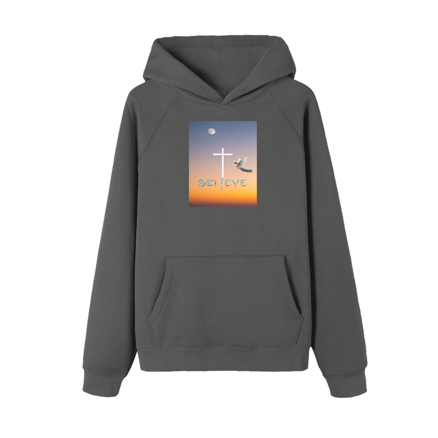 Essential Raglan Sleeve Fleece Hoodie