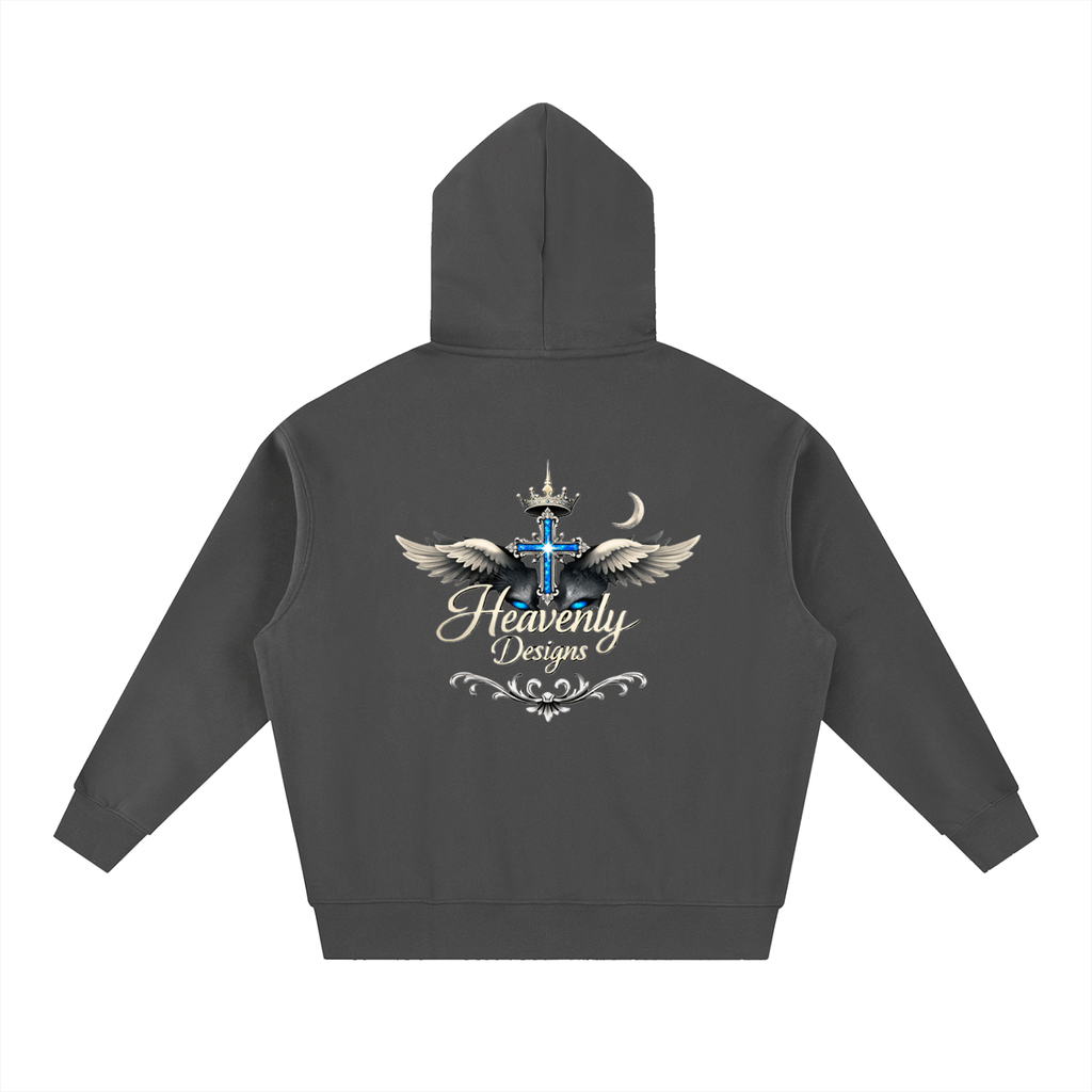 Essential Oversized Boxy Fit Fleece Hoodie