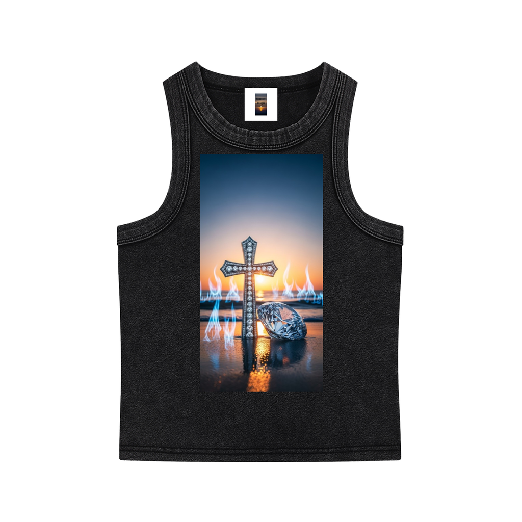 Snow Washed Tank Top