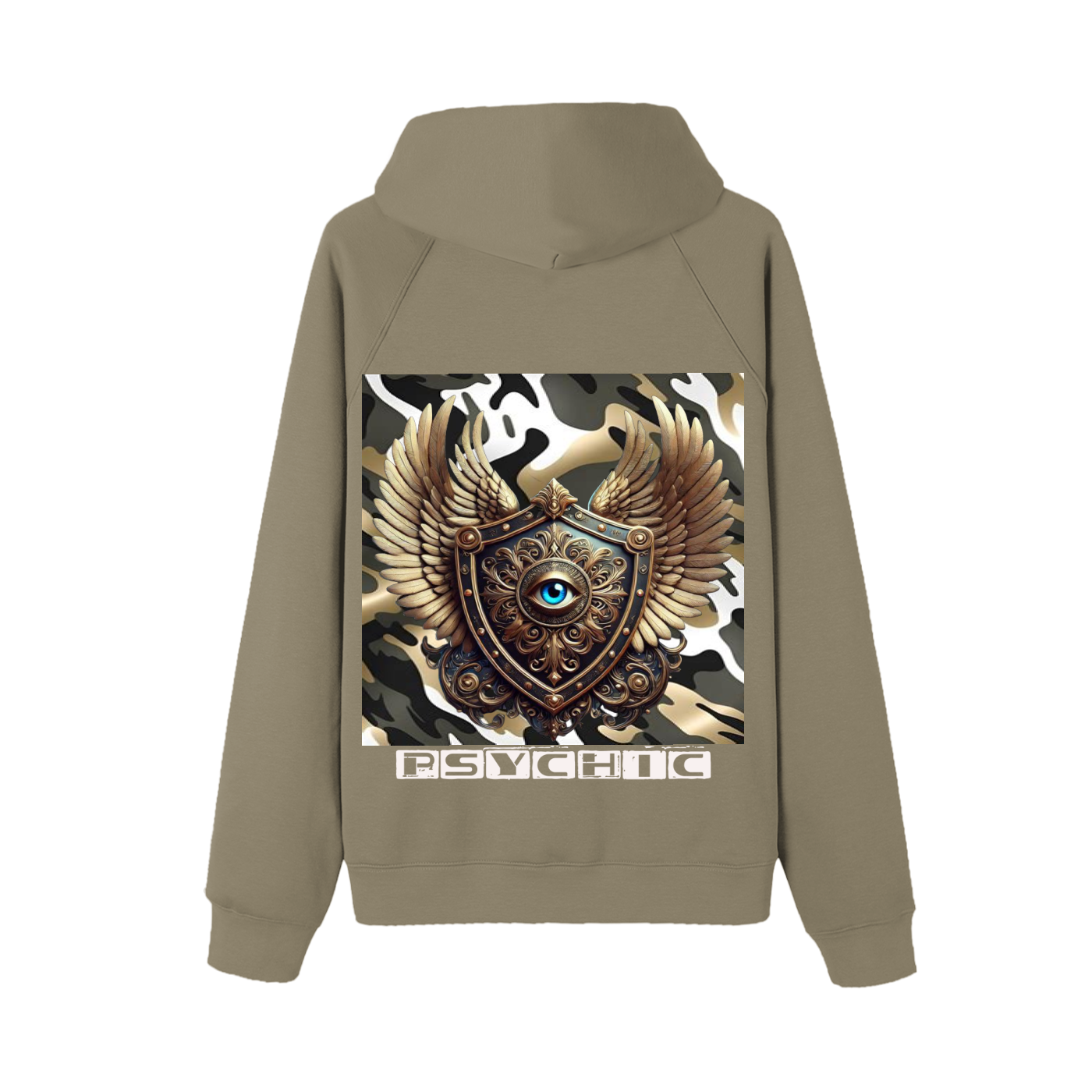 Essential Raglan Sleeve Fleece Hoodie
