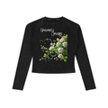 Dyed Washed Raglan Long Sleeve Slim T-Shirt