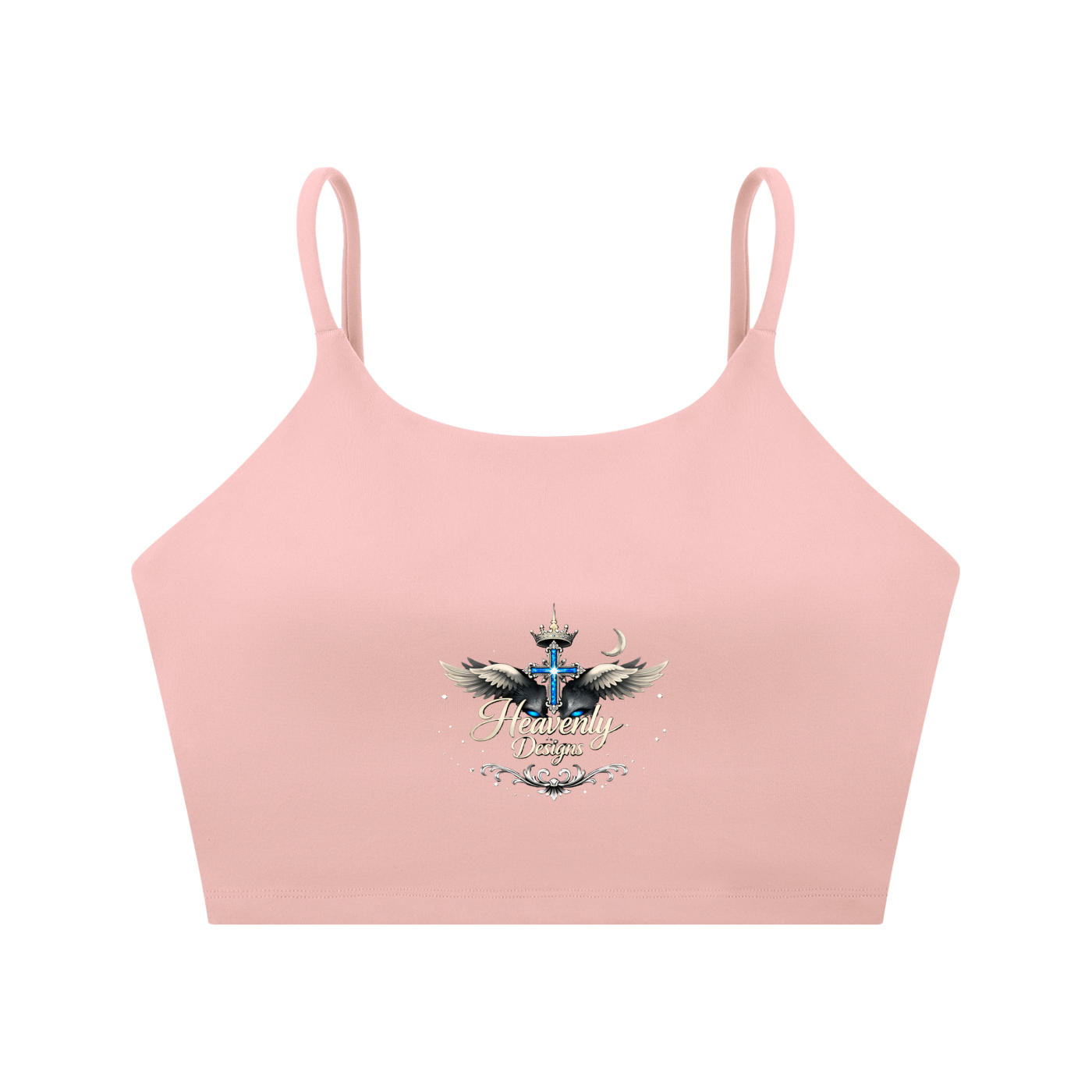 Spaghetti Strap Yoga Sports Bra