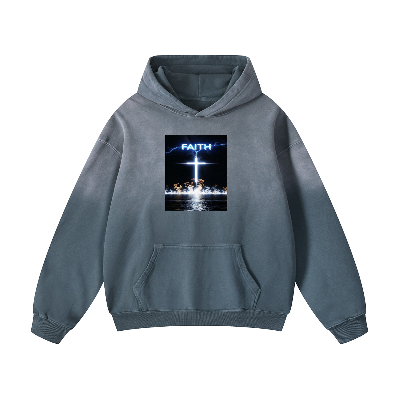 Heavyweight Sunfade Oversized Hoodie