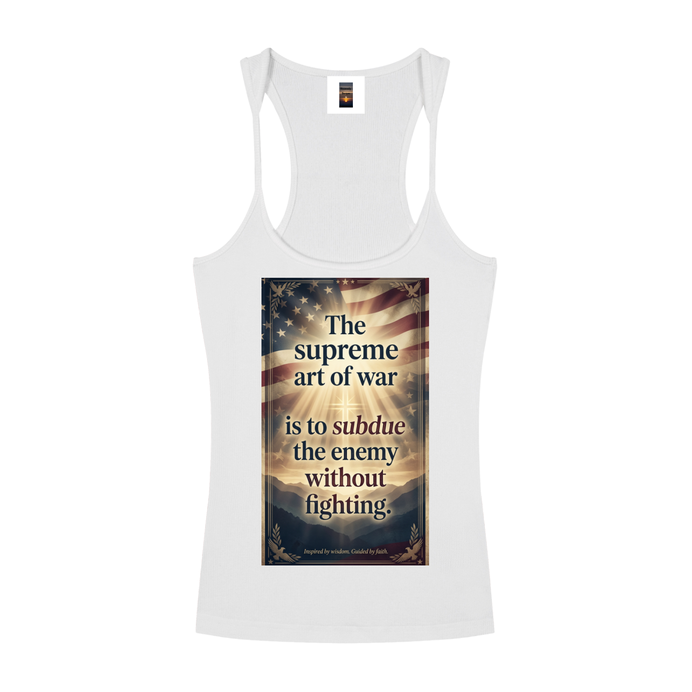 Slim Fit Ribbed Racerback Tank Top