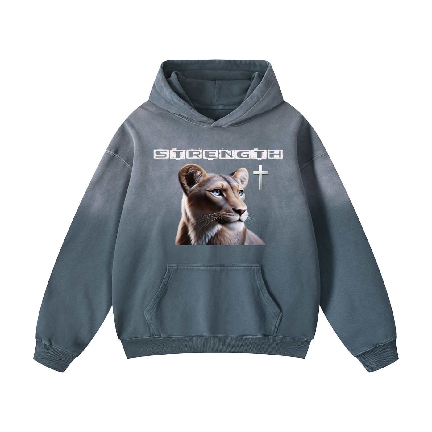 Heavyweight Sunfade Oversized Hoodie