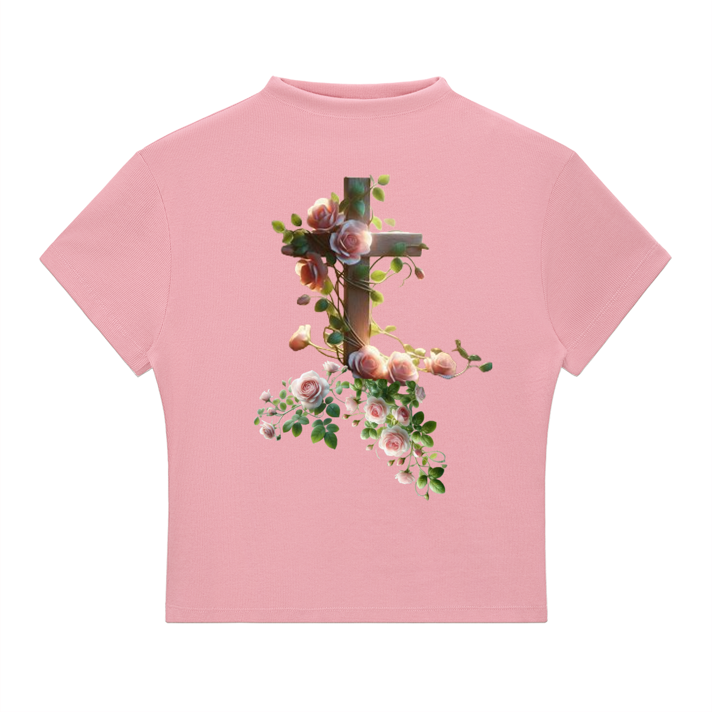 Essential Slim Fit Mock Neck T-Shirt
