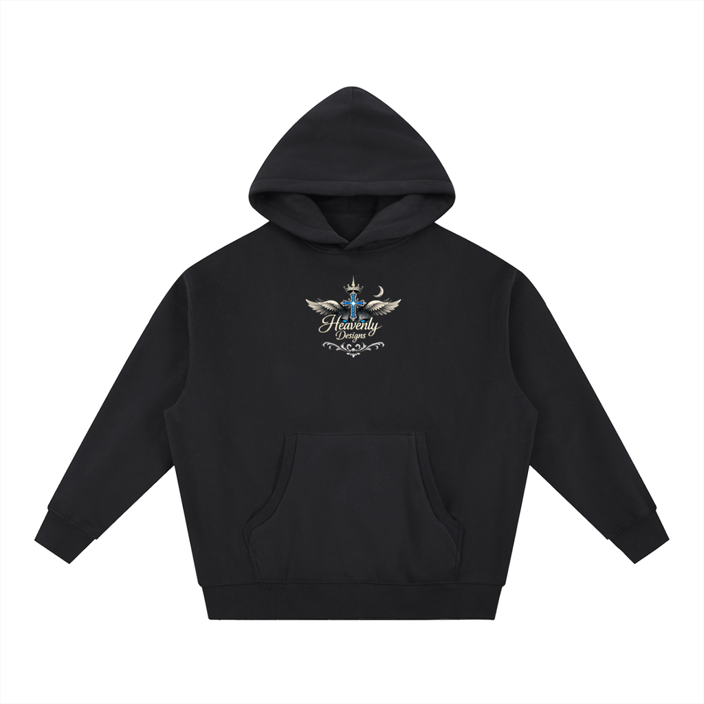 Essential Oversized Boxy Fit Fleece Hoodie