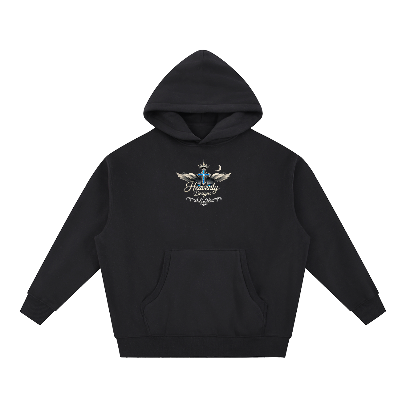 Essential Oversized Boxy Fit Fleece Hoodie