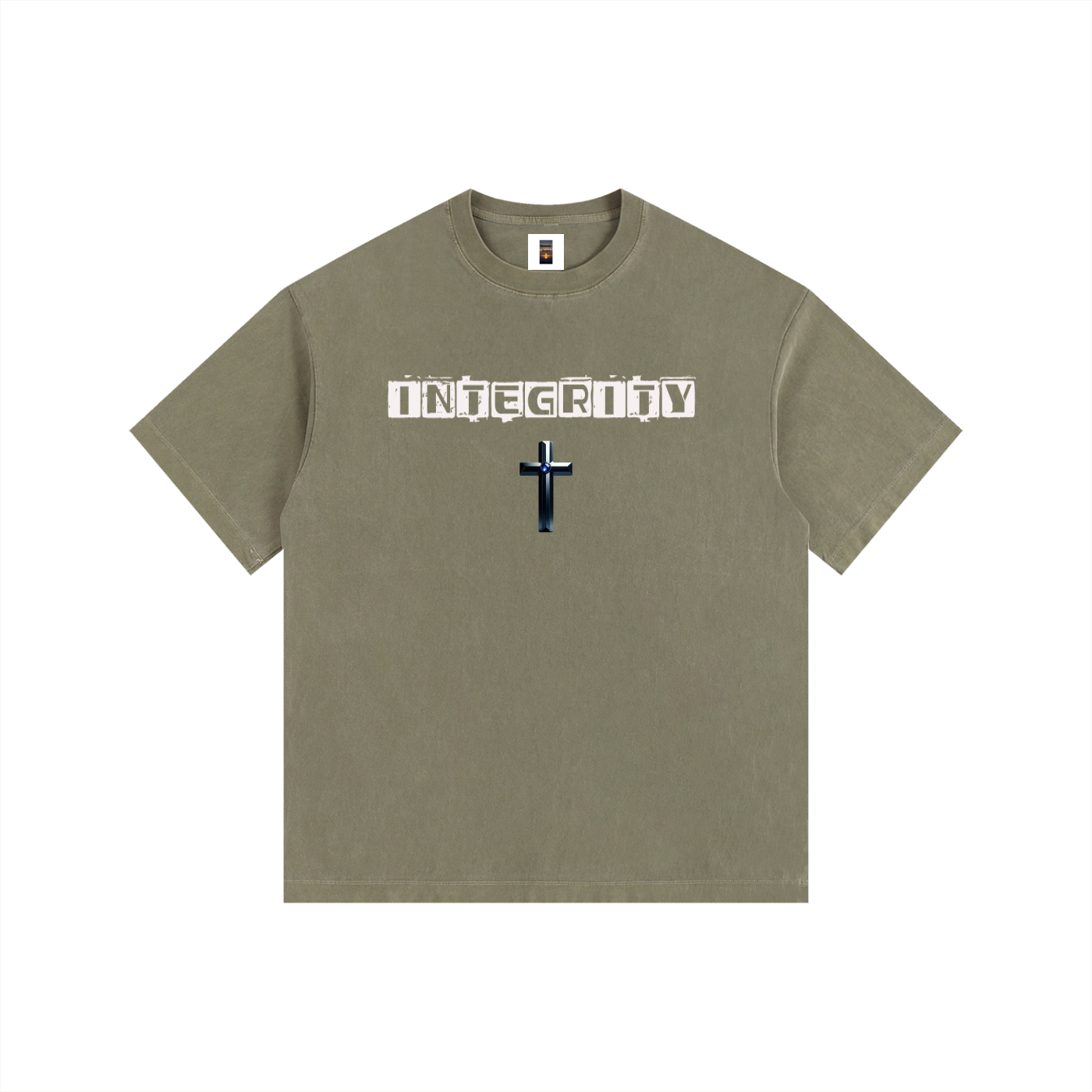 Vintage Washed Oversized Cotton T-Shirt