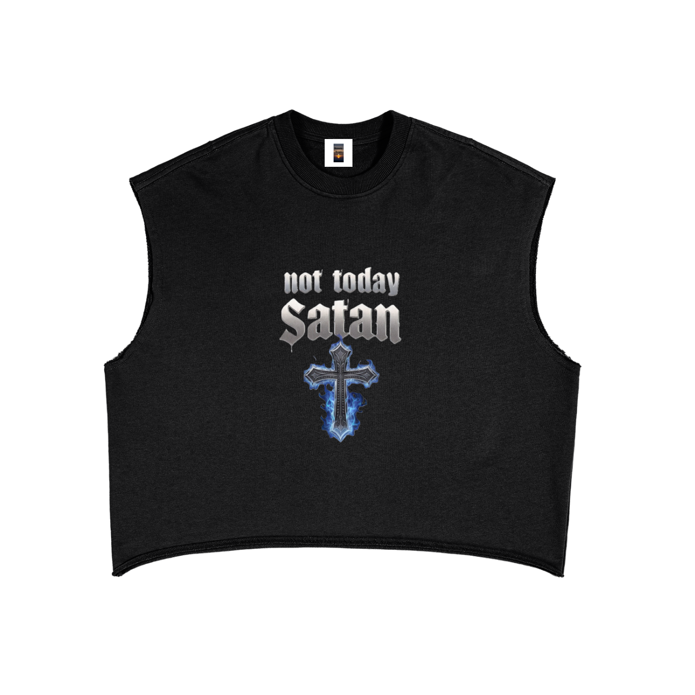 French Terry Boxy Tank Top